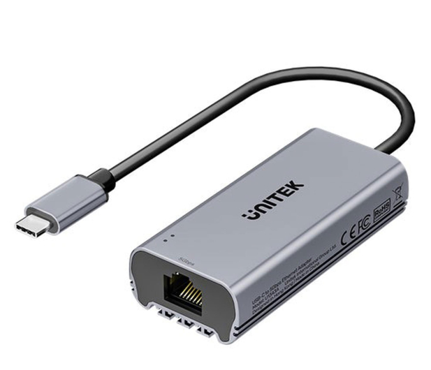 Unitek Adapter USB-C do rj45 5 Gb/s - 1455245 - zdjęcie